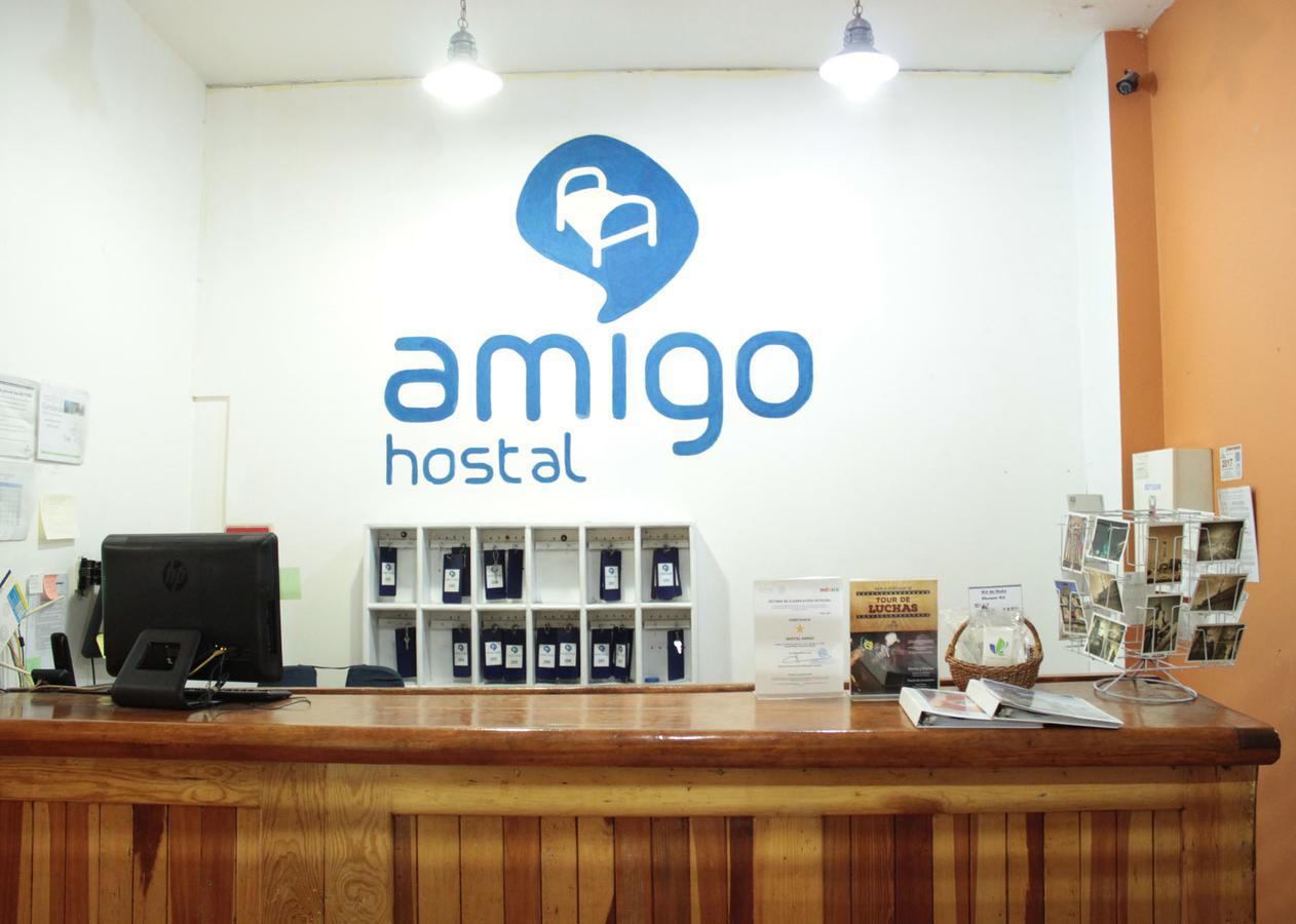 Hostal Amigo Kota Meksiko Bagian luar foto