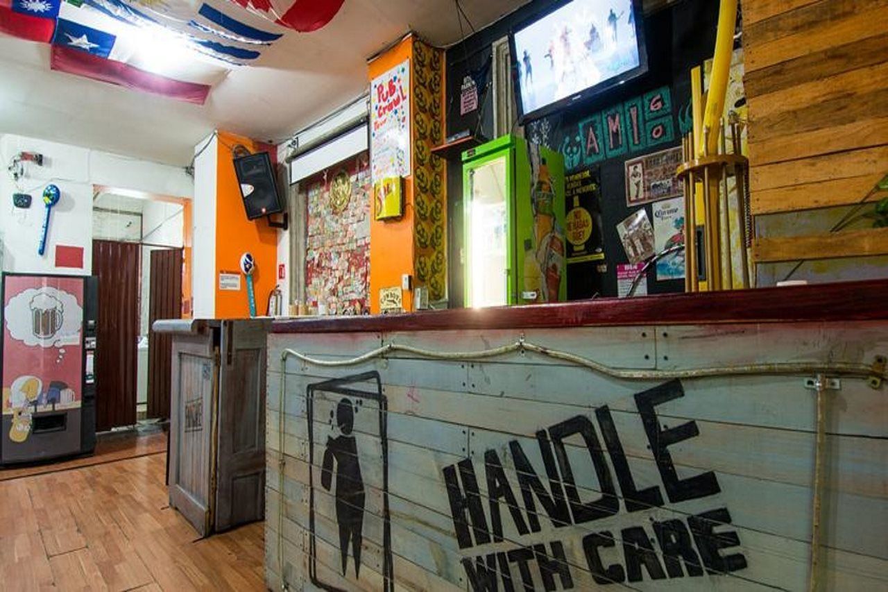 Hostal Amigo Kota Meksiko Bagian luar foto